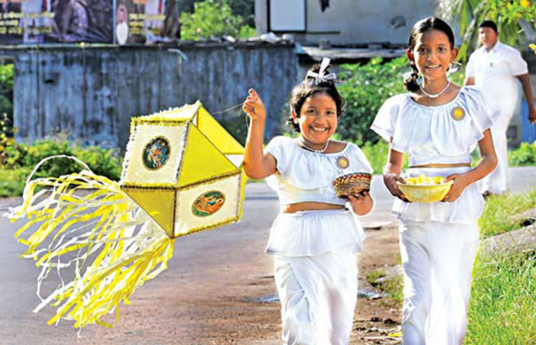 වෙසක් පොහොය දරුවන්ගේ අත්දැකීමක් කරන්න