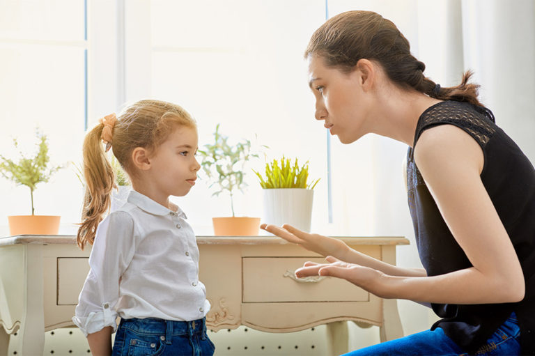 දරුවන්ට බනින්න විශේෂණ එපා
