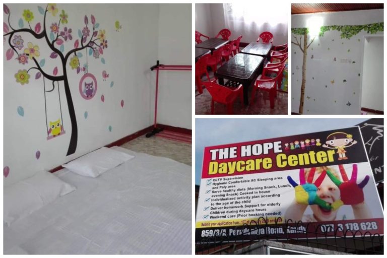ඔබේ දරුවාට ආදරය හා රැකවරණය සමගින් එන “The  Hope”